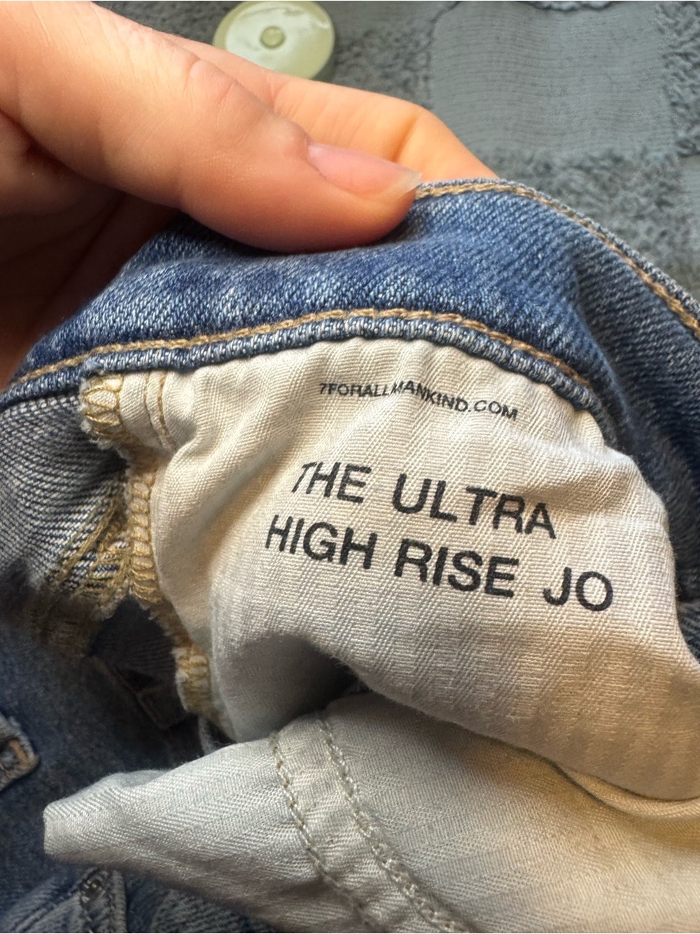Seven for All Mankind Luxe Vintage The Ultra High Rise Jo Jeans - Picture 6 of 9
